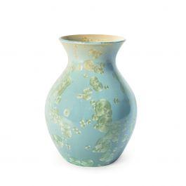 Simon Pearce Curio Crystalline Vase, Medium — Jade