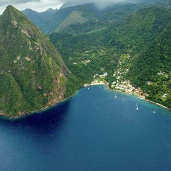 Helicopter Tour of St. Lucia