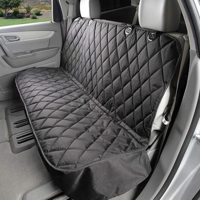4Knines Dog Seat Cover Without Hammock for Cars, SUVs, and Small Trucks - Heavy Duty, Non Slip, Waterproof