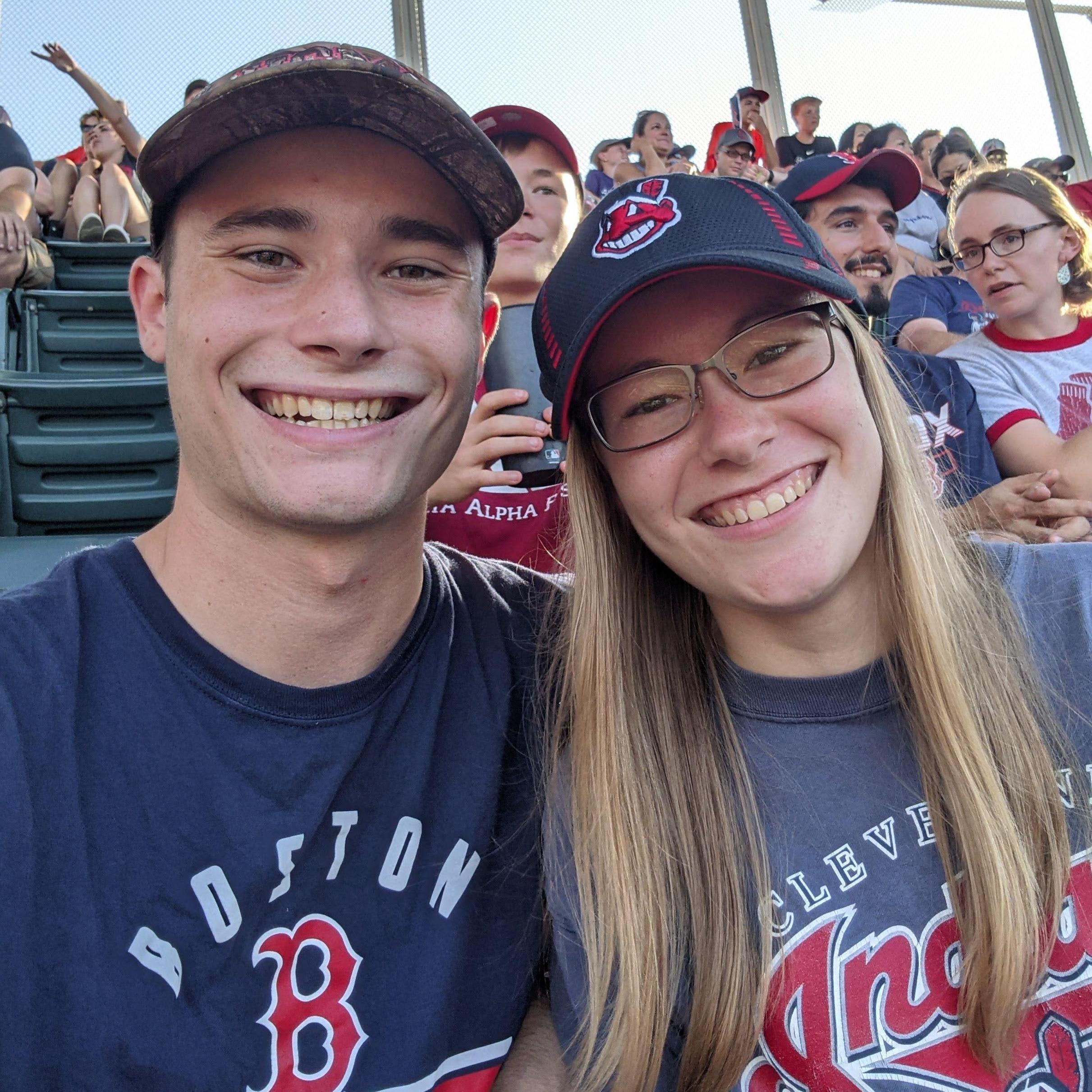 Indians vs. Red Sox in Cleveland! 8/28/21