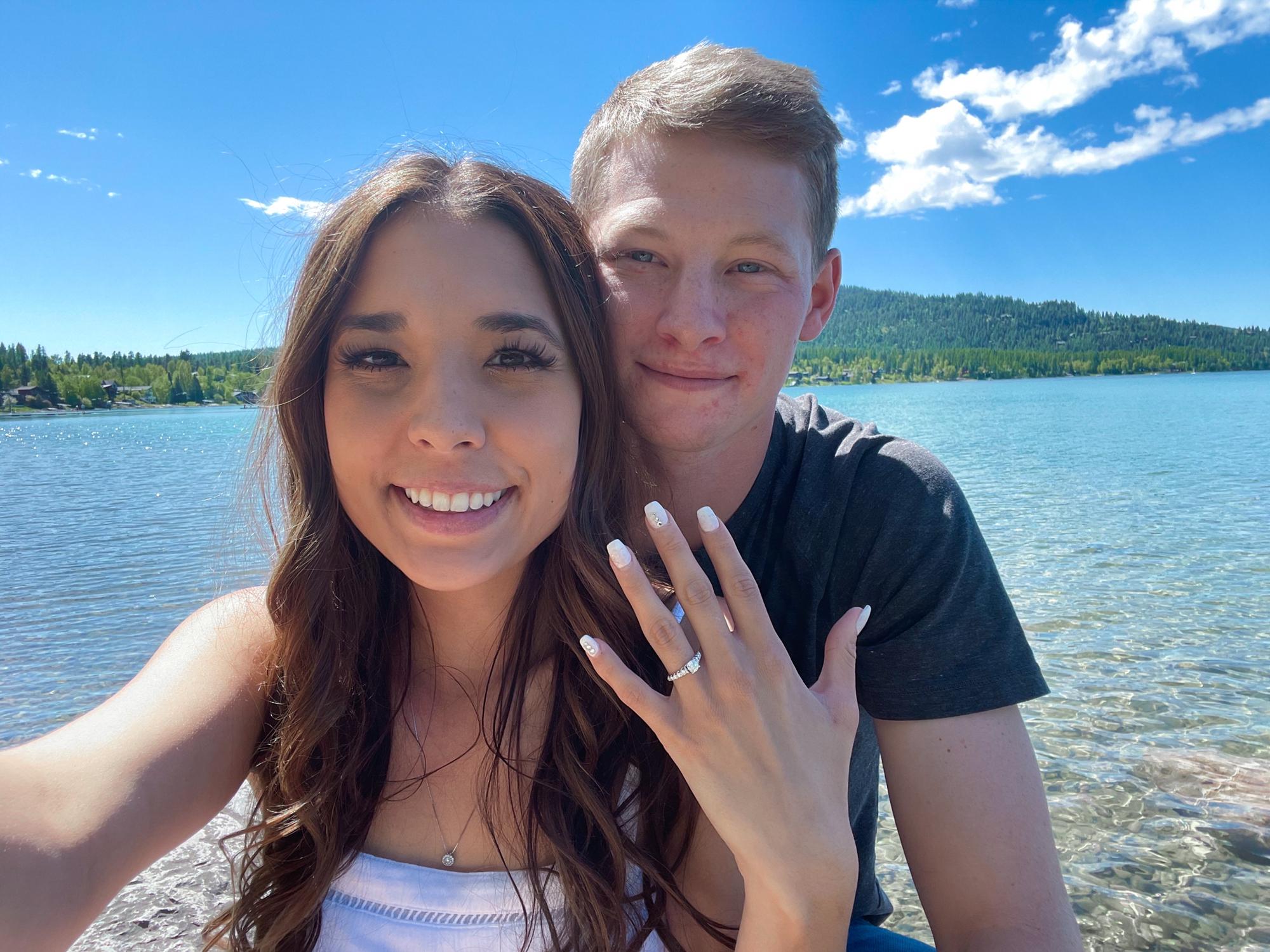 The day he proposed! 05. 22. 21