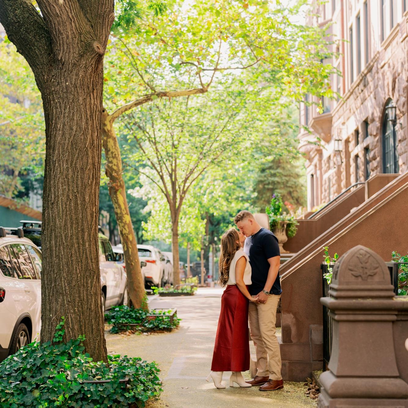 Engagement pics in New York City