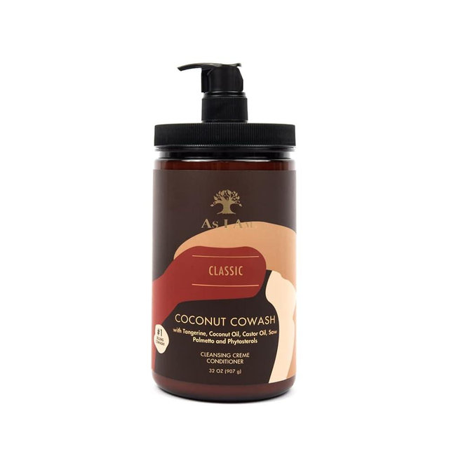 As I Am Coconut Cowash Cleansing Conditioner - 32 ounce - Gentle Daily Cleanser for Hair and Scalp - Adds and Preserves Moisture