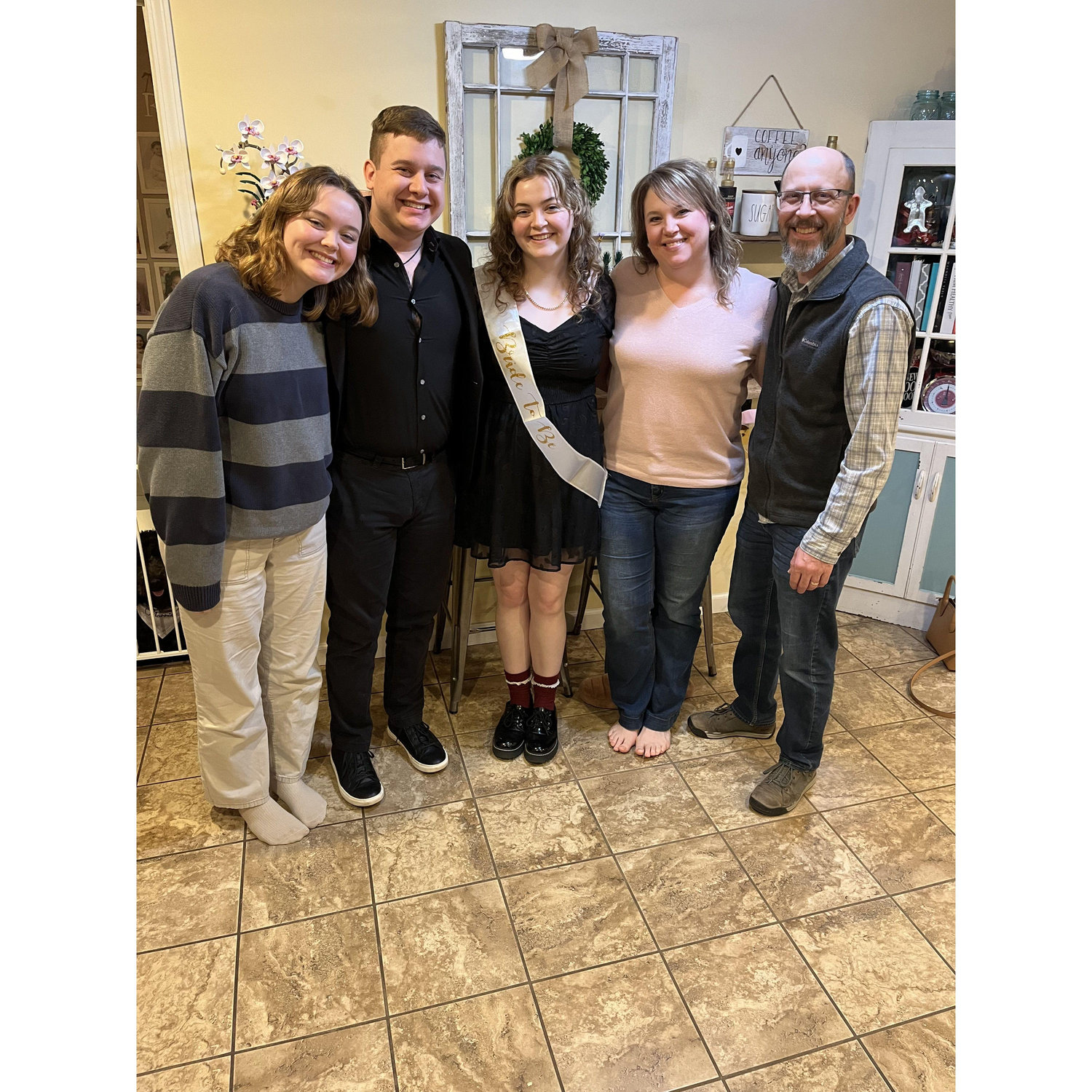 Had a small party after the proposal.