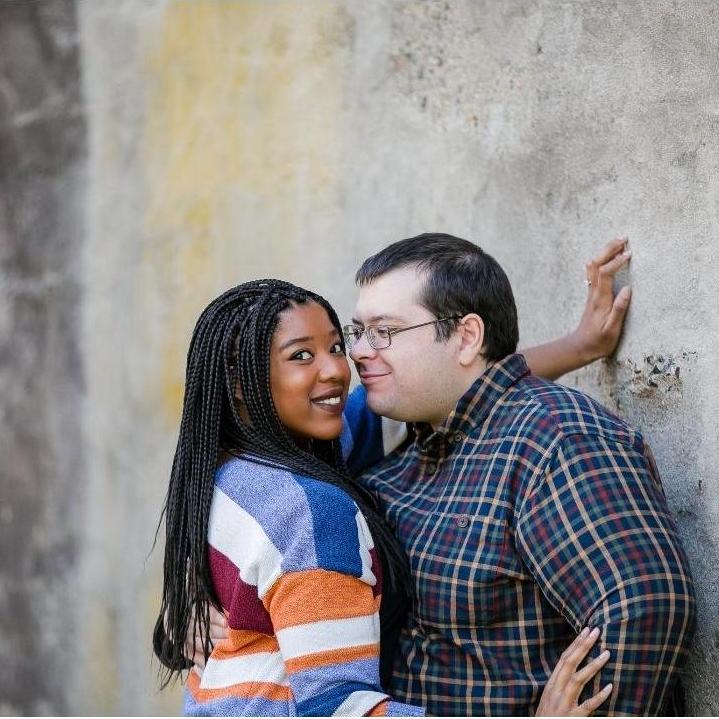 Engagement photoshoot at Fonthill Castle, Doylestown, PA 11/8/20