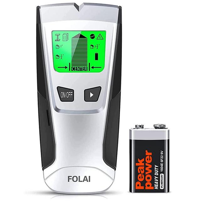 Stud Finder Sensor Wall Scanner - 4 in 1 Electronic Stud Sensor Beam Finders Wall Detector Center Finding with LCD Display for Wood AC Wire Metal Studs Joist Detection