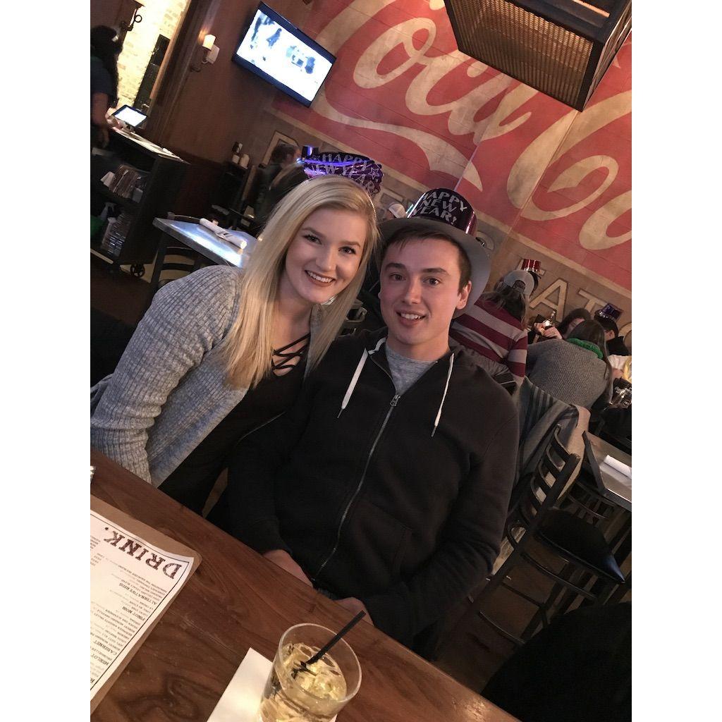 Our first vacation together, New Years Eve, Atlanta 2017-2018. We went there for the Peach Bowl UCF vs. Auburn