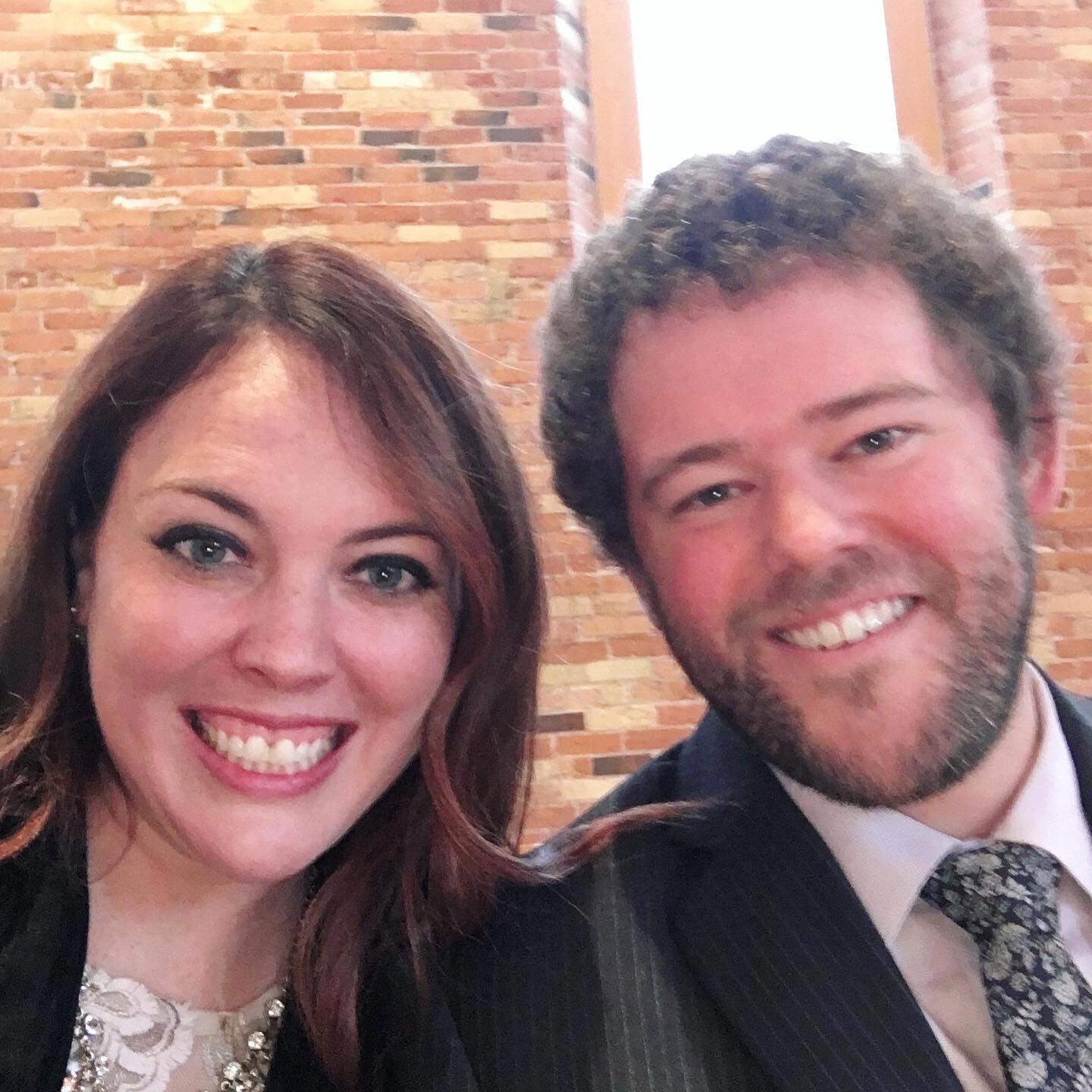 Celebrating the wedding of Rob and Jess at Lambeau Field in Green Bay, WI, in October 2019.