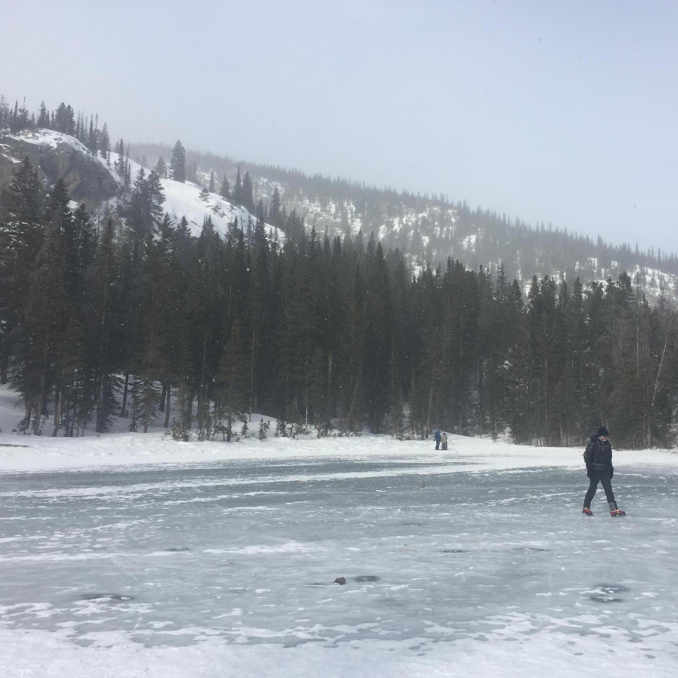 Hiking on Bear Lake - Estes Park, CO
