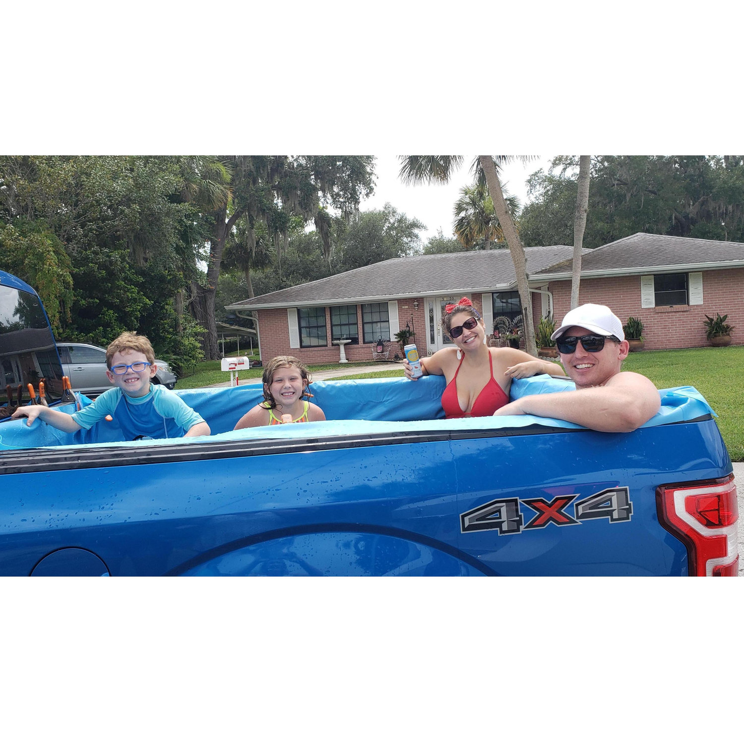 Nothing says 4th of July in Florida like a pick up truck pool!! 2020