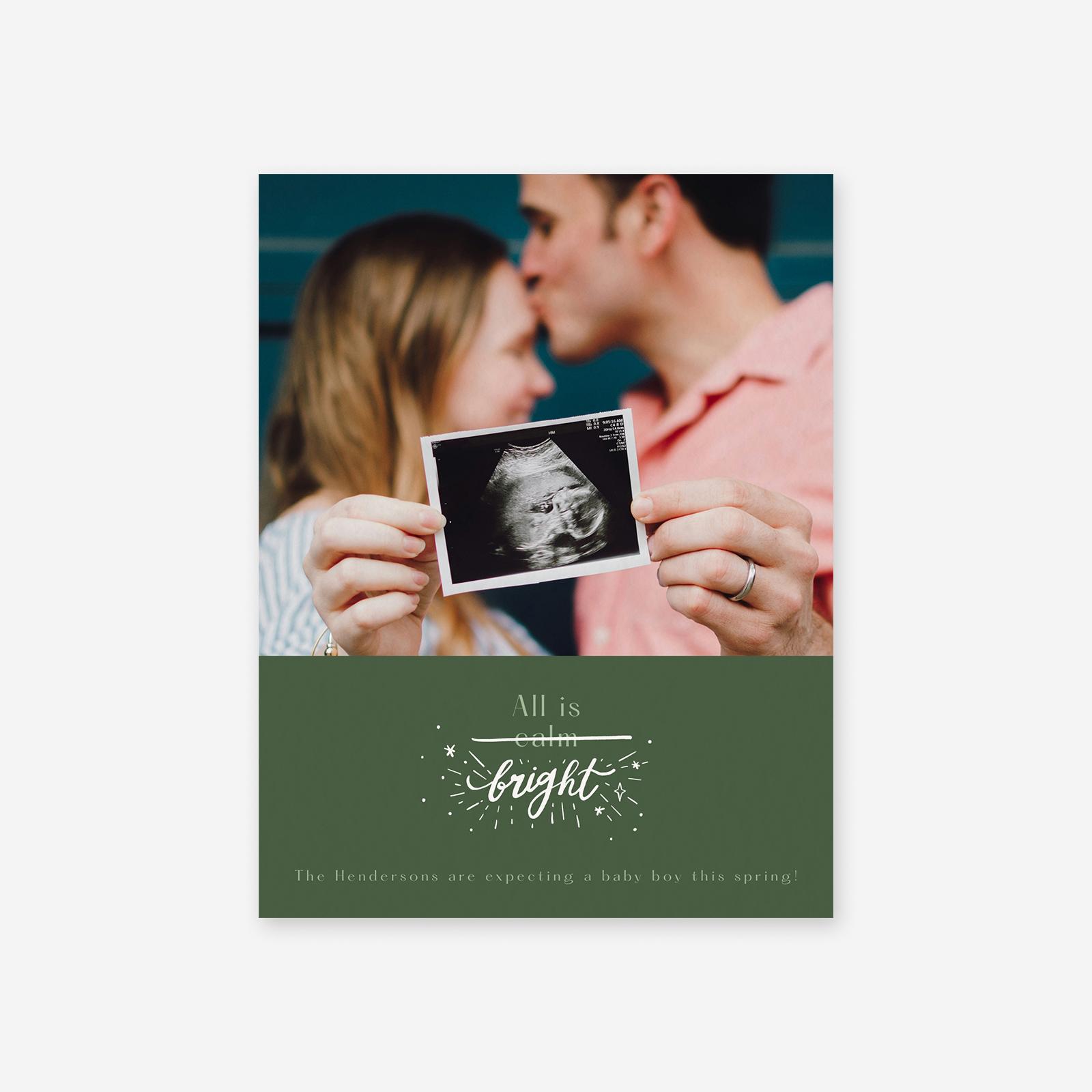 Zola Holiday Cards Twilight Portrait