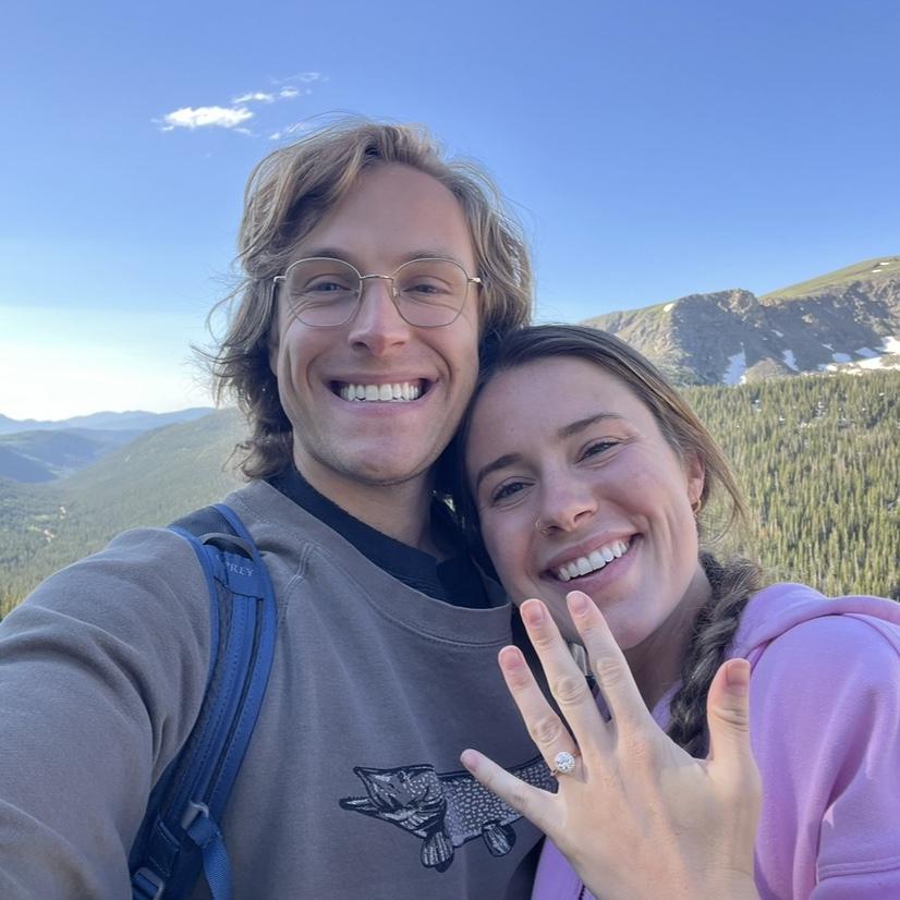 May 2025! Engagement on top of a Mountian!
