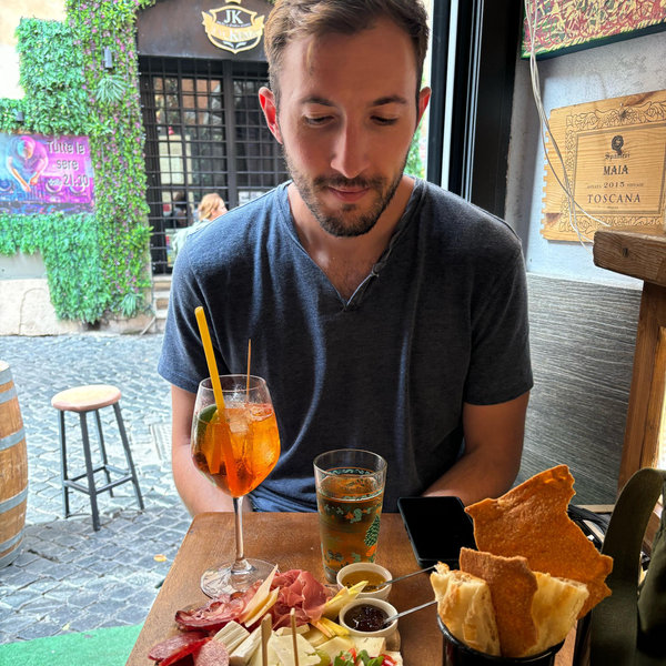 Dinner For Two on our Honeymoon!