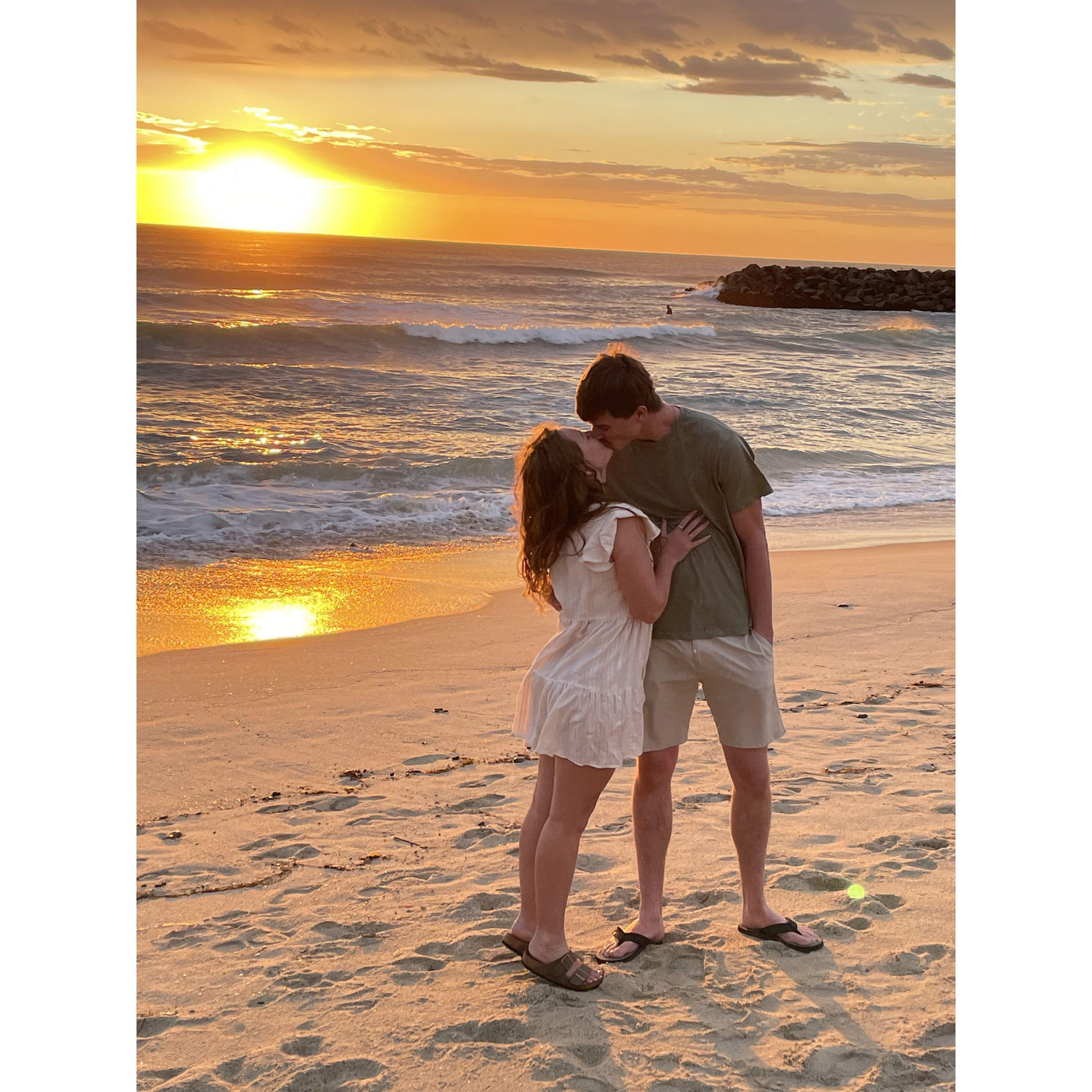 Right before Colby proposed