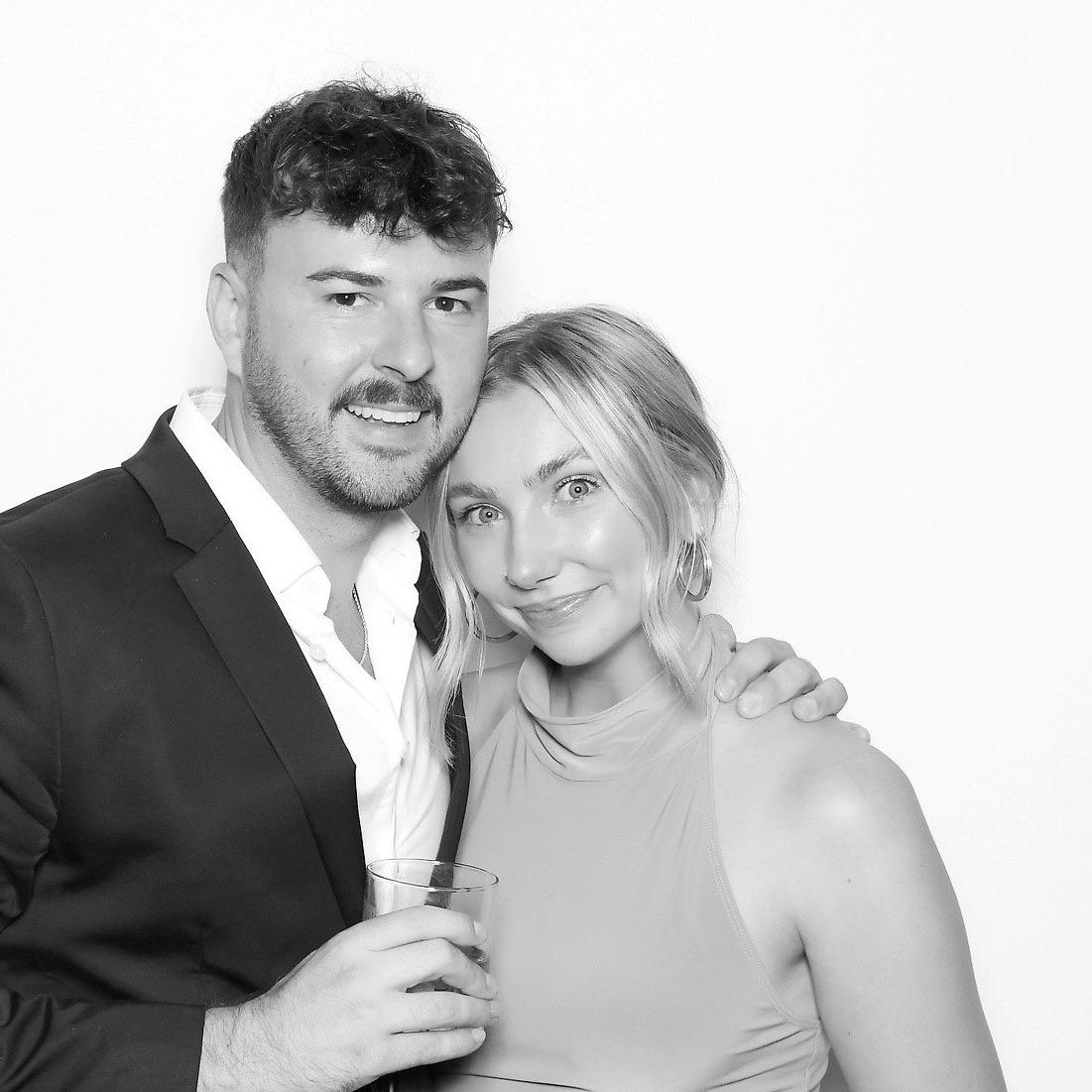 One of many photo booths this past summer on our 2023 wedding tour