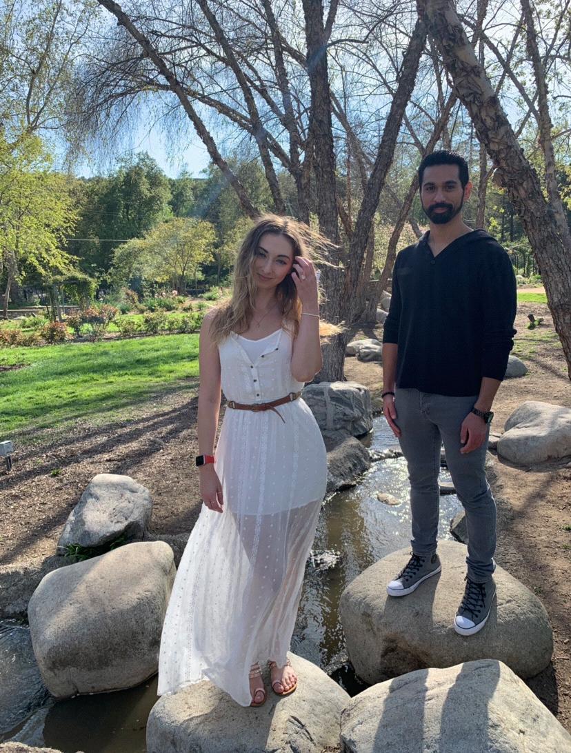 Newly engaged April 6, 2019