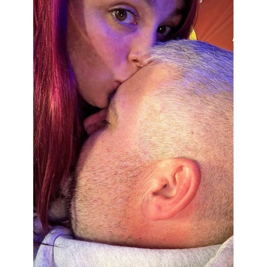 Sweet Kisses from the soon to be Mrs.