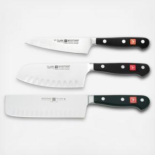 Classic 3-Piece Asian Chef’s Knife Set