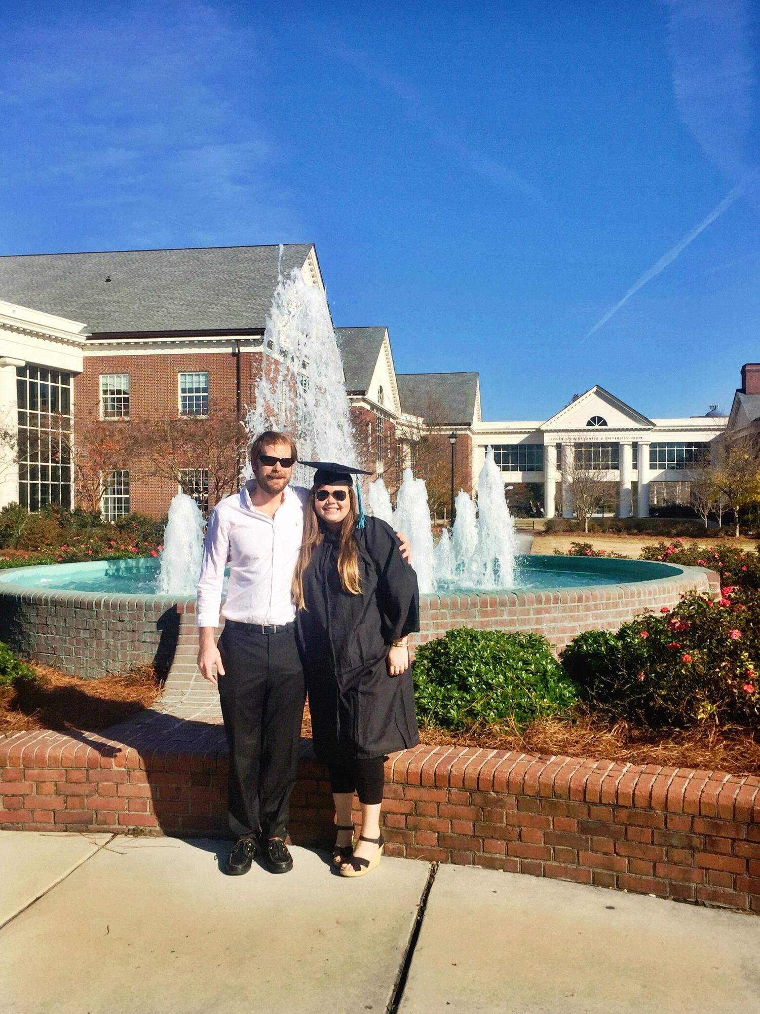 Alexa graduates from UNCW in 2015