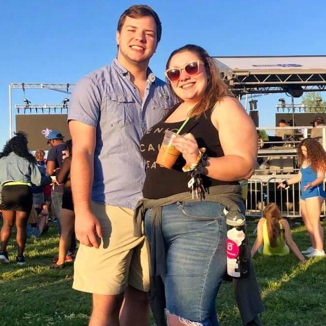 Concert goers