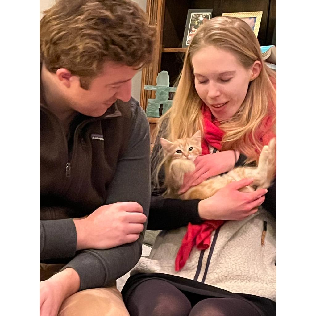 First time meeting baby Bounce!