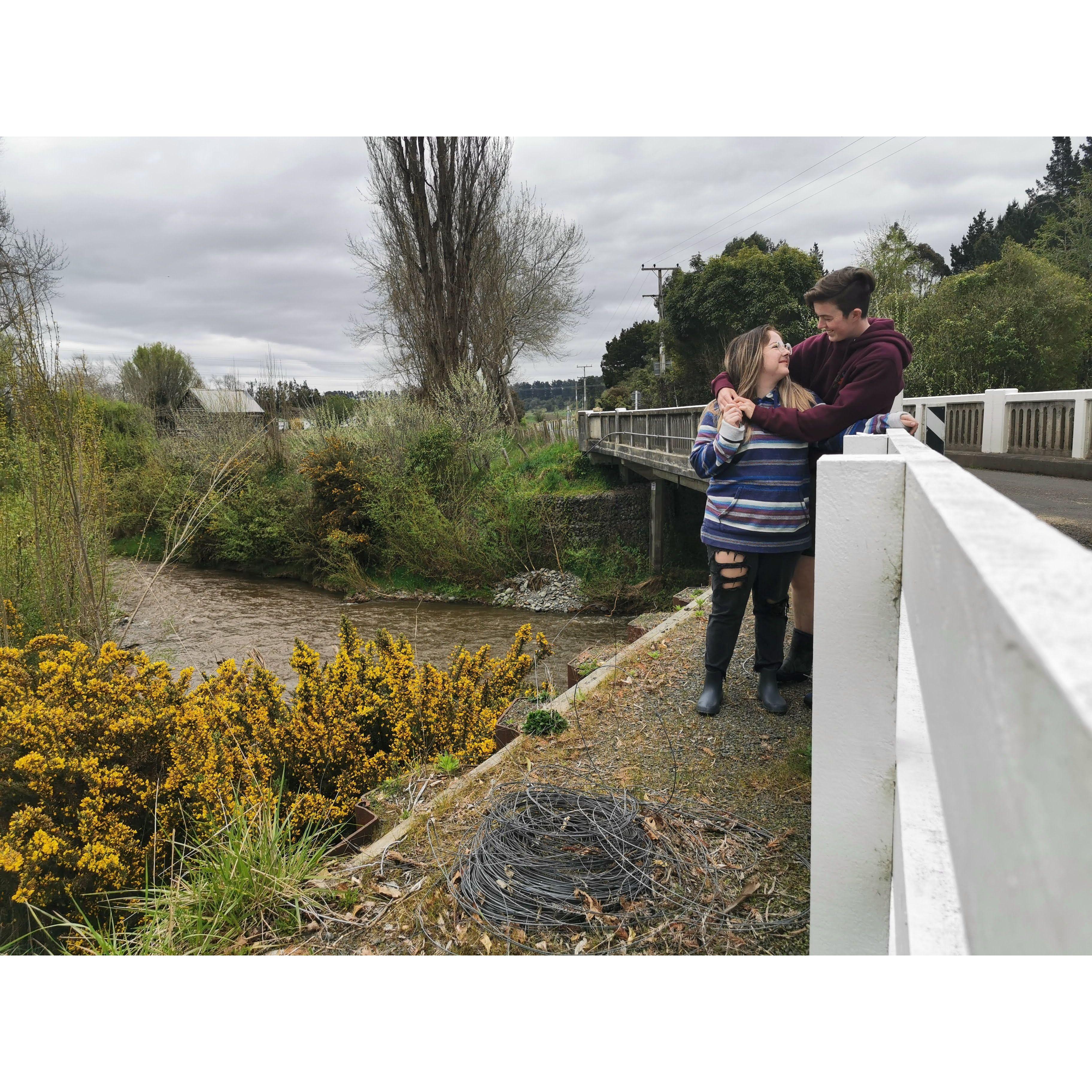 Finally reunited in New Zealand! Caito surprised me with the most amazing stay at a tiny house on the country side. The perfect introduction to our new life together.