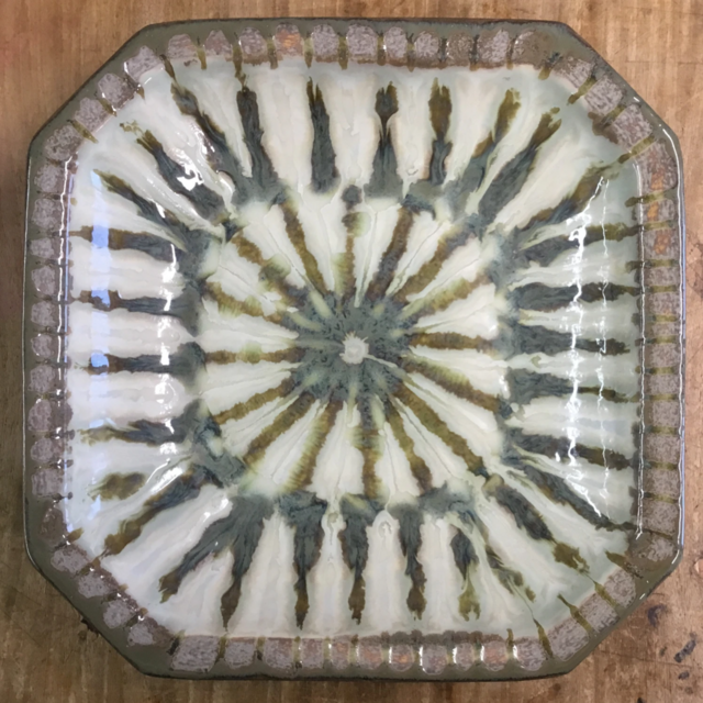 Sparrow Large Octagonal Bowl