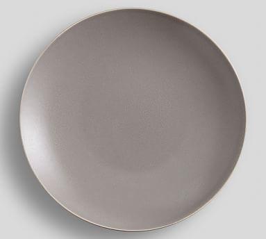 Mason Stoneware Dinner Plates - Set of 4 in Charcoal