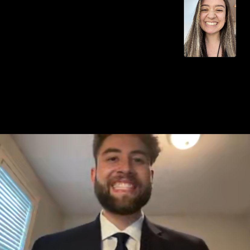 Gabriel’s interview for Dental School.