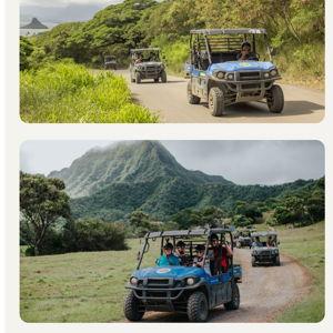 UTV raptor tour excursion at Kualoa Ranch in Hawaii