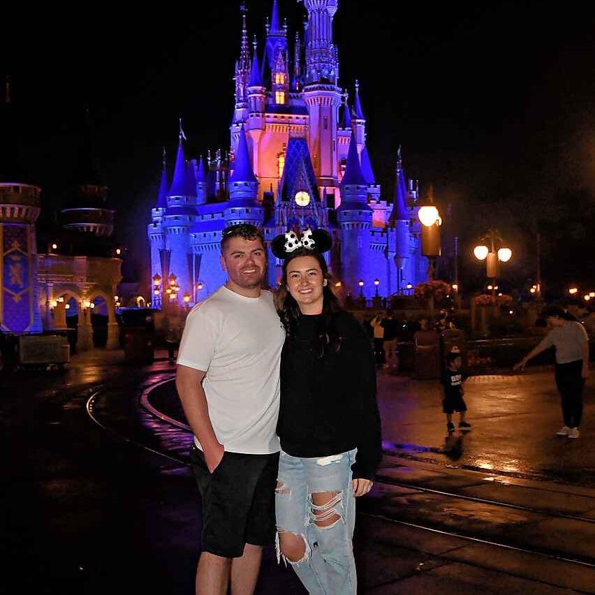 Ate at the castle during our 2024 trip