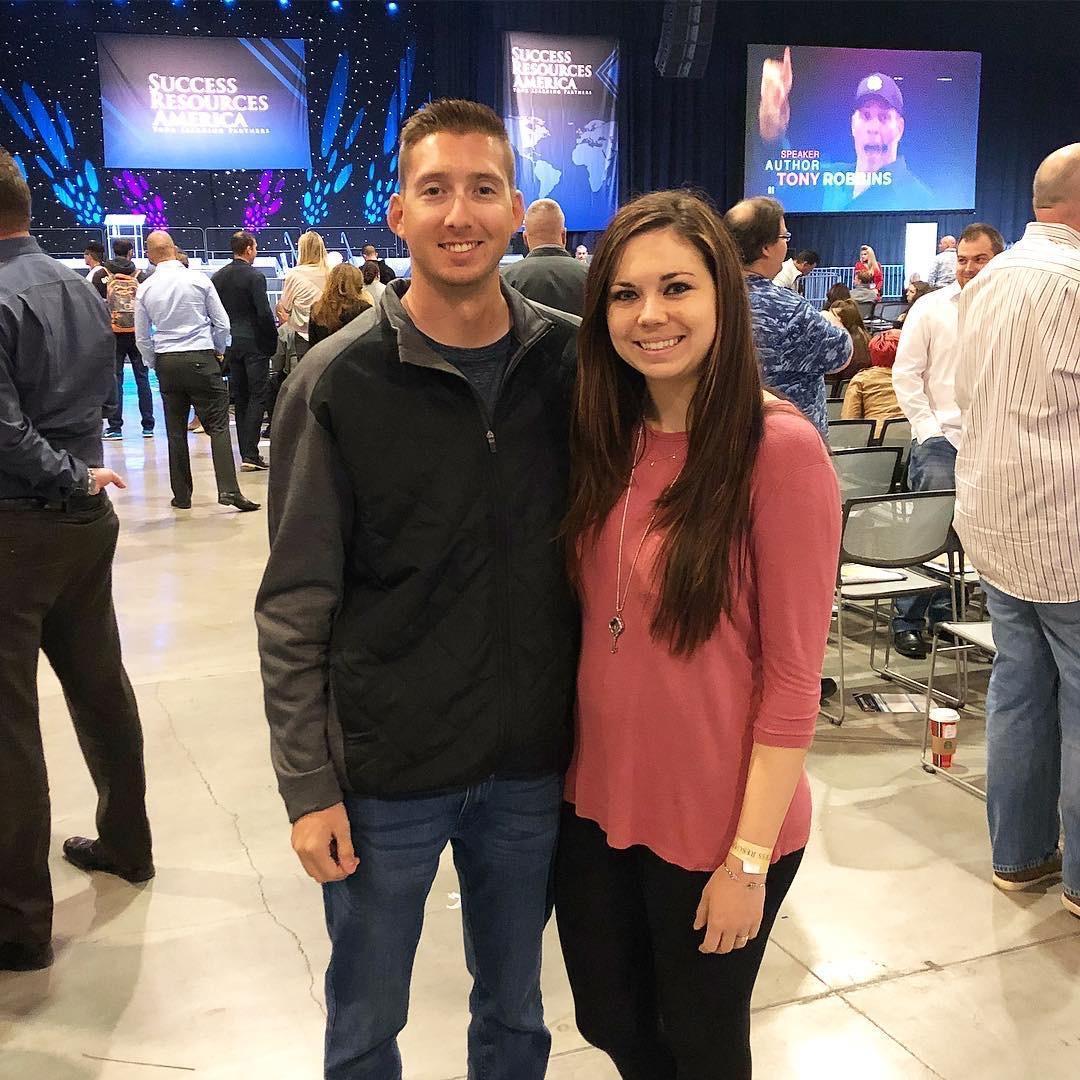 Getting our learn on at a Tony Robbins event! 2018