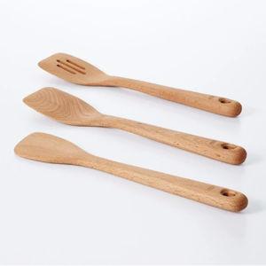 OXO 3 Piece Good Grips Wooden Turner Set, large