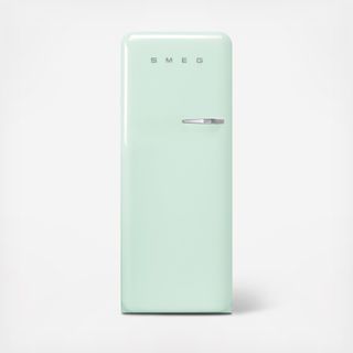 50's Retro-Style Refrigerator with Ice Compartment, Left Hinge