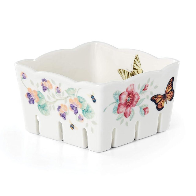 Lenox Butterfly Meadow Berry Bowl, 1.25 LB, Multi
