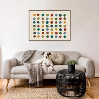 Meditation No. 3b Print Framed Canvas Wall Art