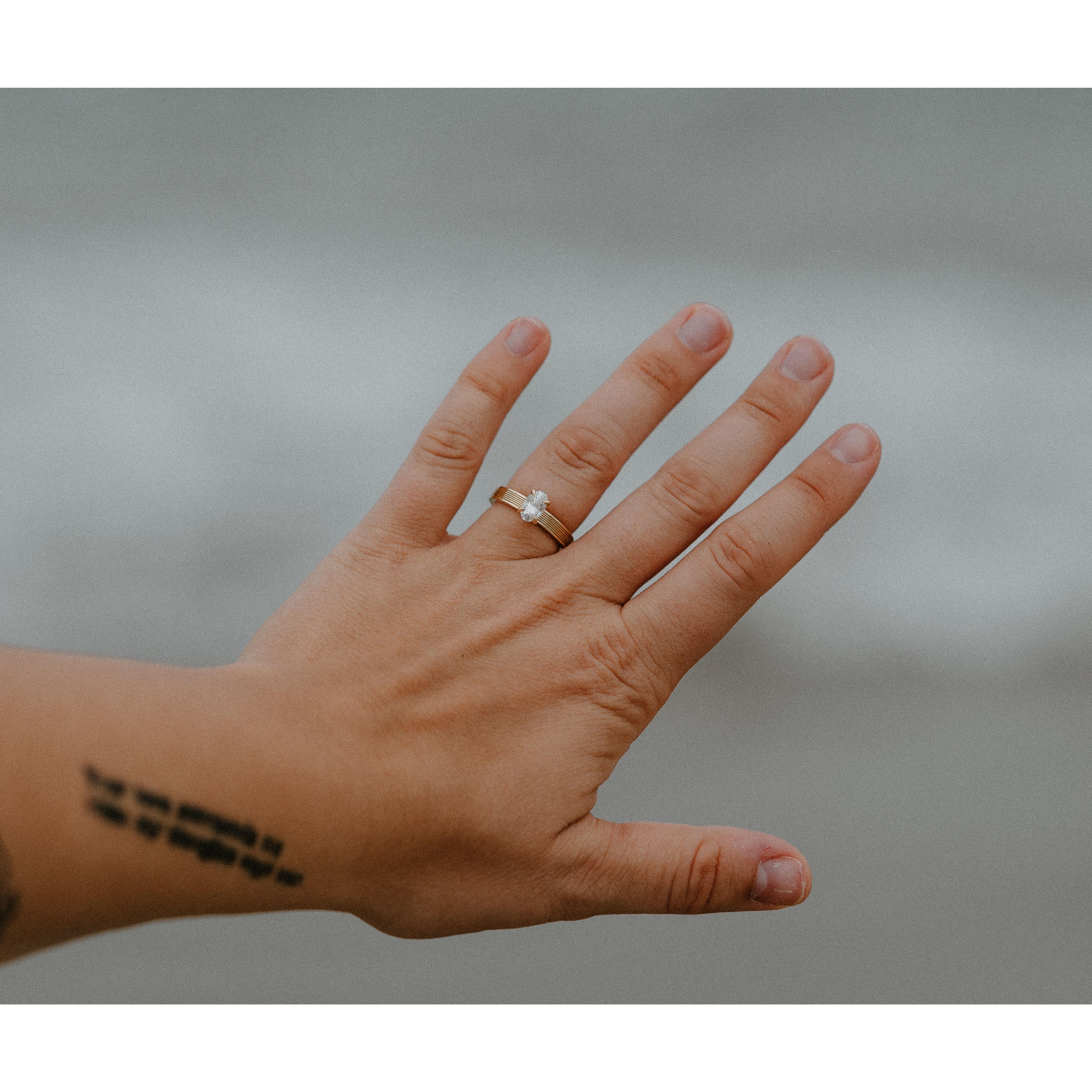 The ring Jordan designed for me