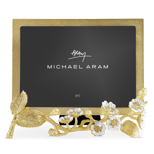 Michael Aram Bloom Easel Picture Frame, 5" x 7" - Exclusive