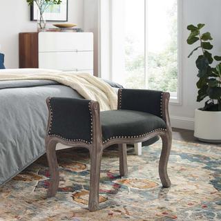 Avail Vintage French Upholstered Bench