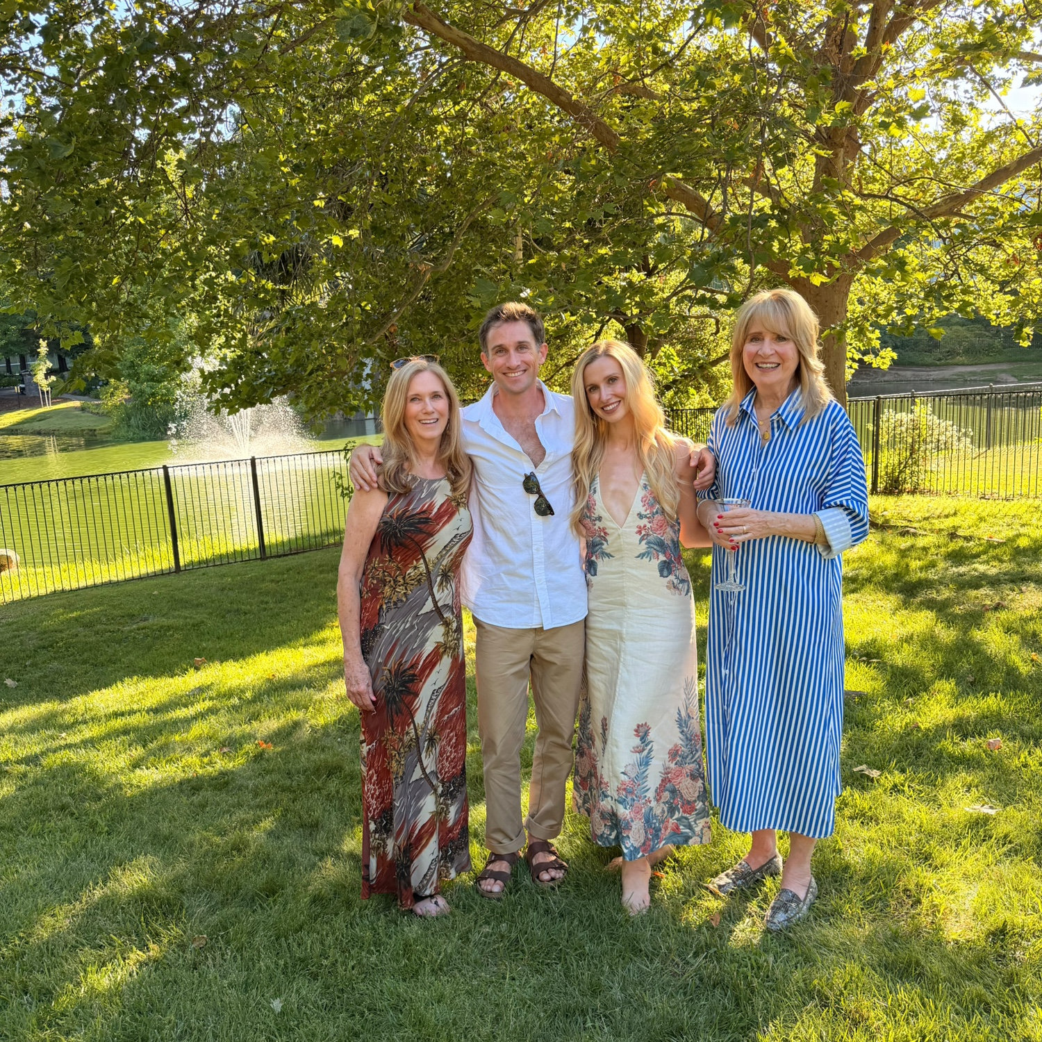 Engagement party with our wonderful mothers