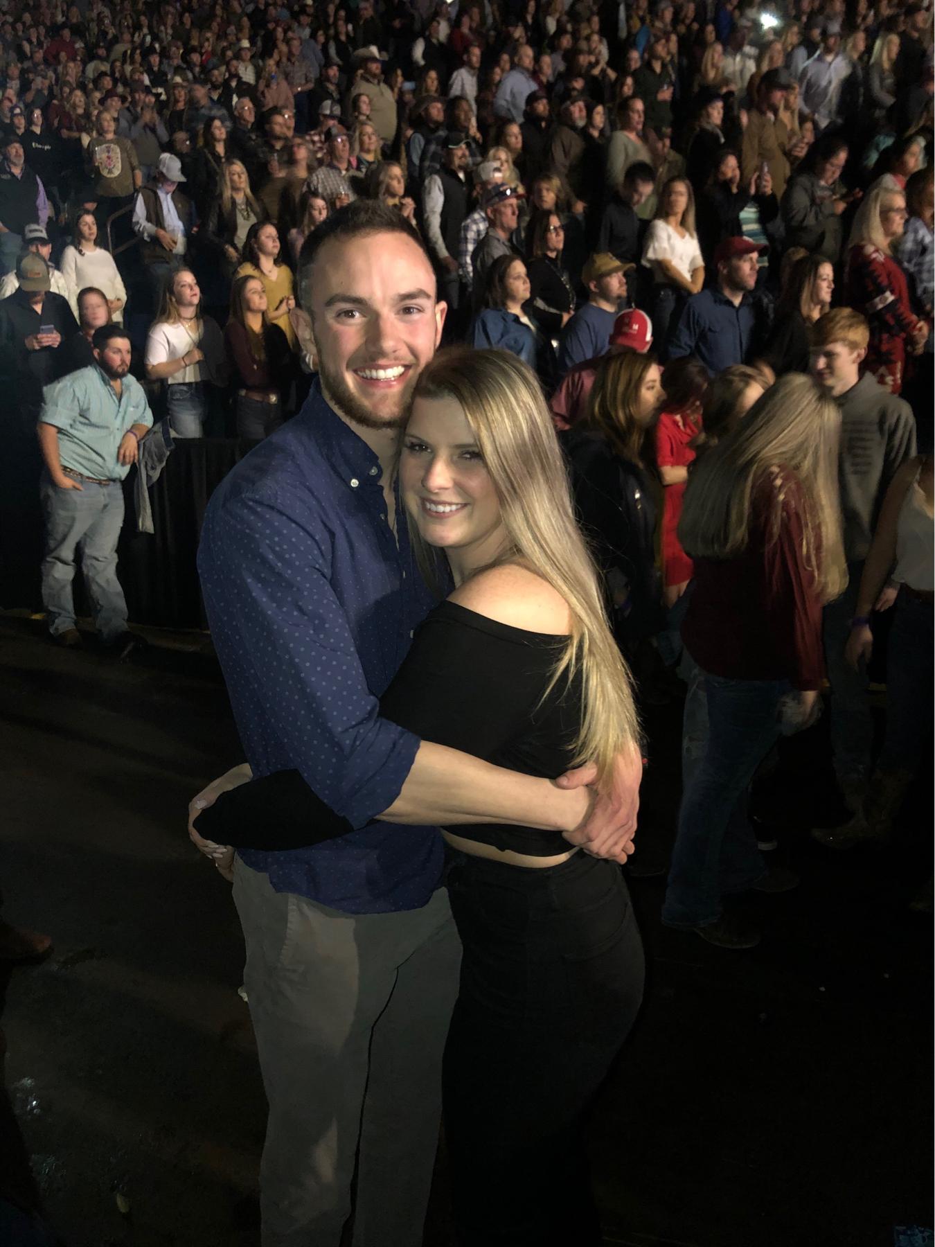 Our first “date” to see Cody Johnson in December of 2019. Zach hates country music but he suffered through and we’re both so glad he did!