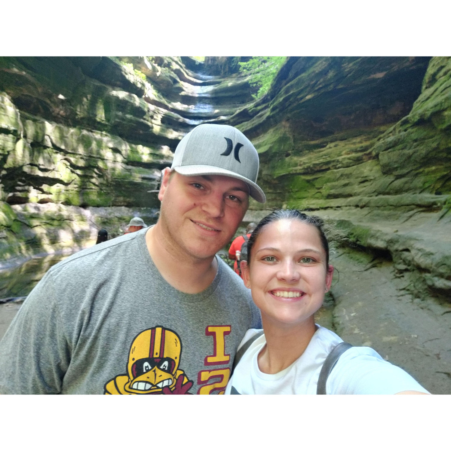Hiking in Starved Rock!