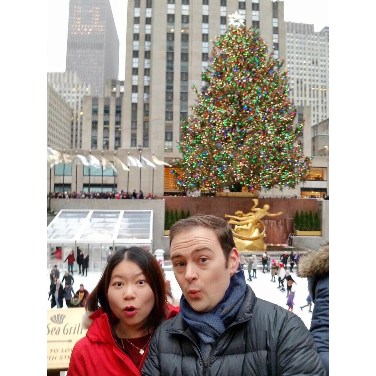 Rockefeller Ice-skating "Tourists"