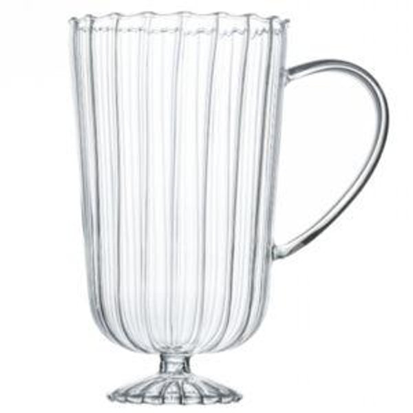 Bitossi Home Clear Glass Pitcher