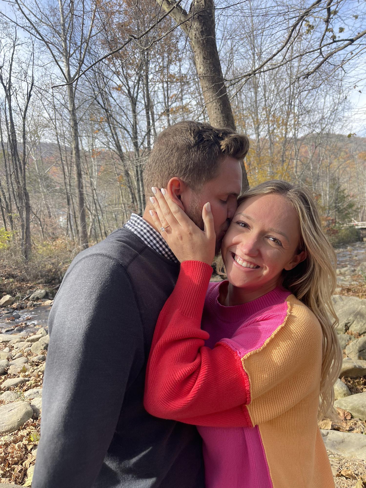 Pure bliss; celebrating at a winery!