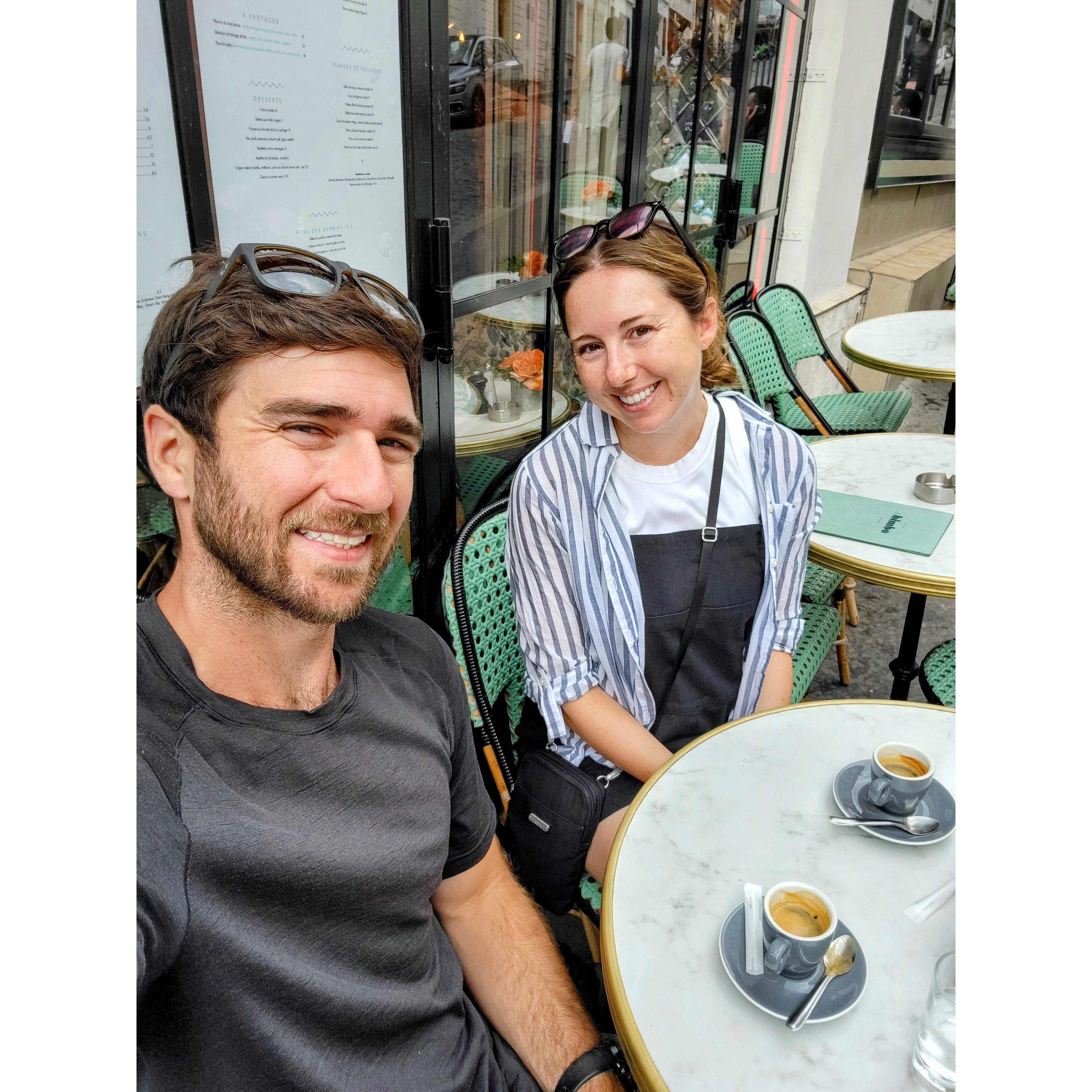 Café pitstop in Montmartre, Paris in 2022