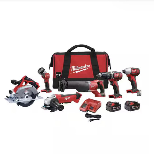 Milwaukee M18 6-Tool Combo Kit
