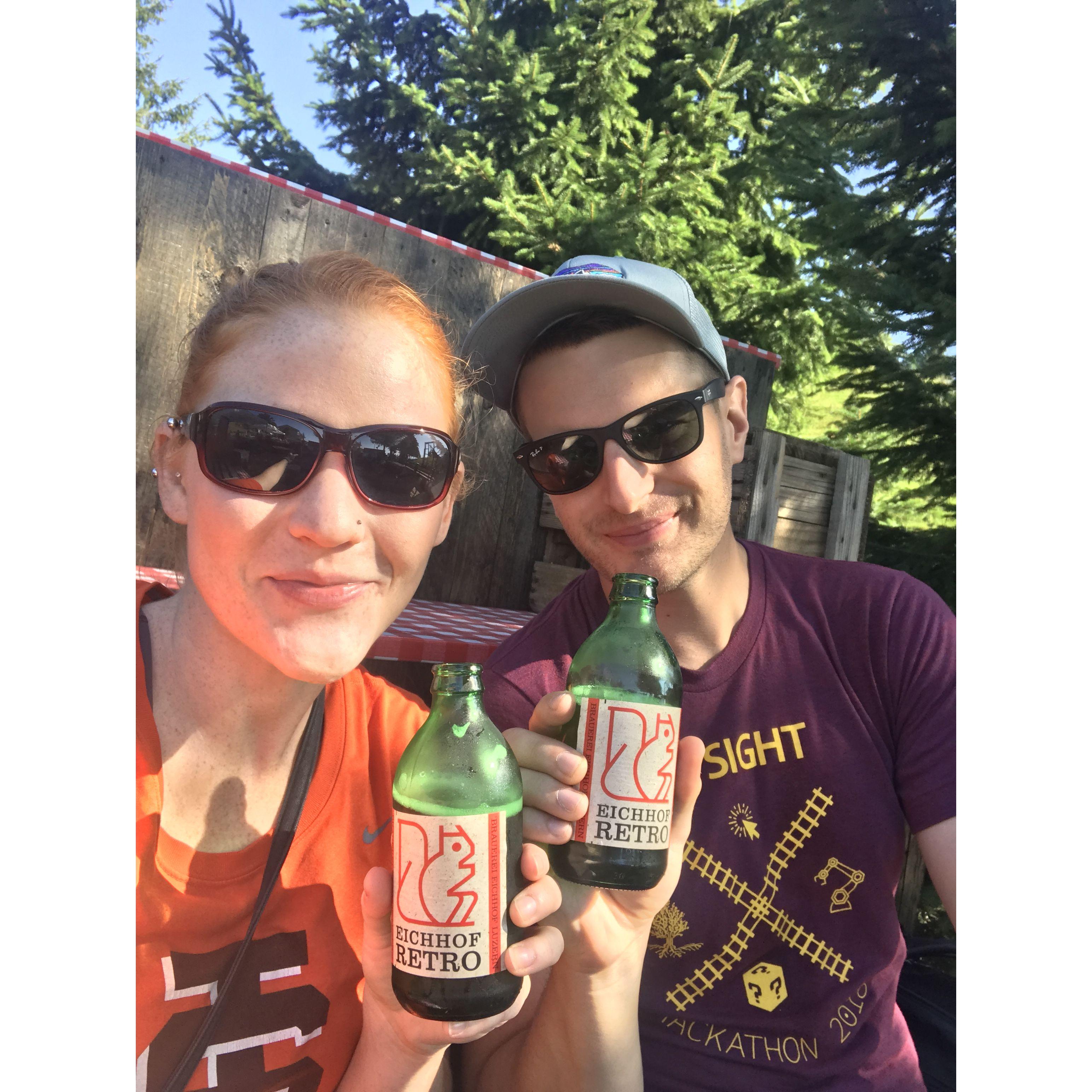 Squirrel brewery in Switzerland!