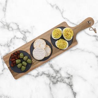 3-Section Serving Board