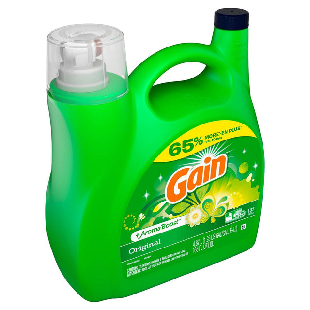 Gain + Aroma Boost Original Scent Liquid Laundry Detergent - 165 fl oz